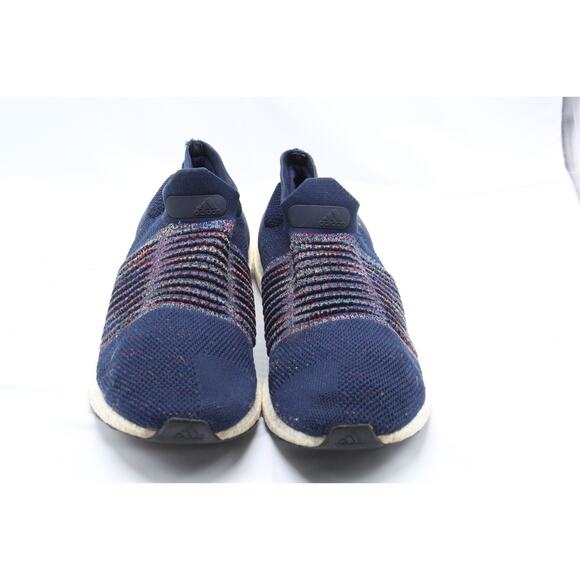 Adidas Ultra Boost Shoes Mens Sz 12 Blue Laceless Collegiate Navy Sneaker CM8269 - Picture 2 of 7